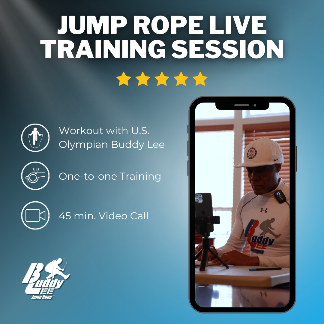 Jump Rope Live Training session & workout with US Olympian Buddy Lee - –  Buddy Lee Jump Ropes