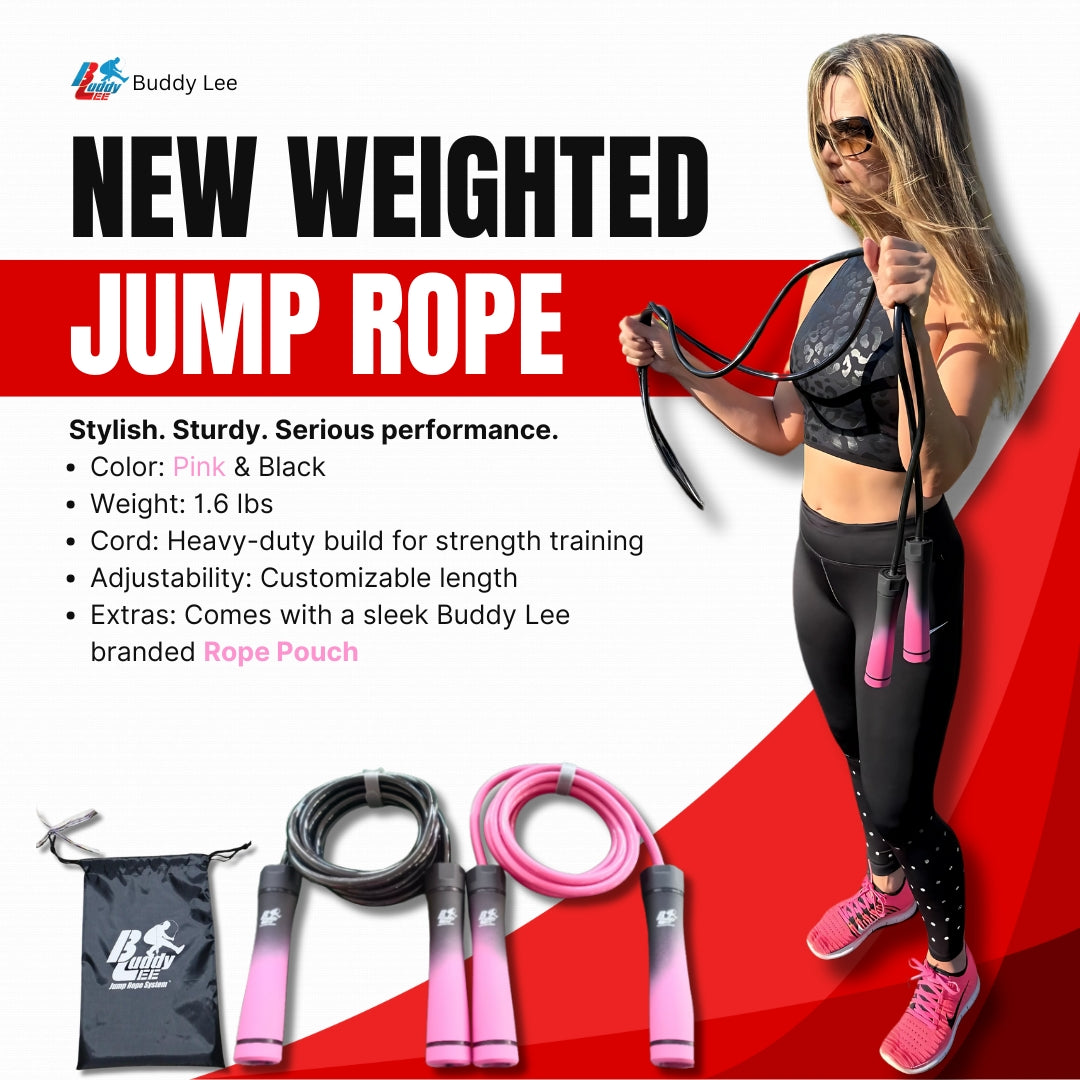 New Weighted Jump Rope 1.6 by Buddy Lee – Buddy Lee Jump Ropes