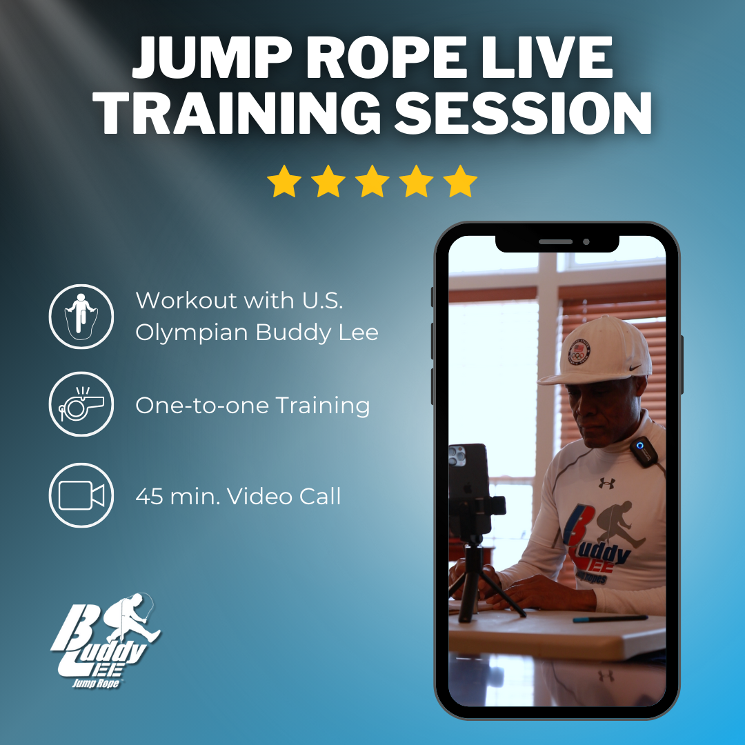 Jump Rope Live Training session & workout with US Olympian Buddy Lee ...